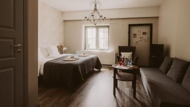 Hotel Mathildedalin King de lux huone.